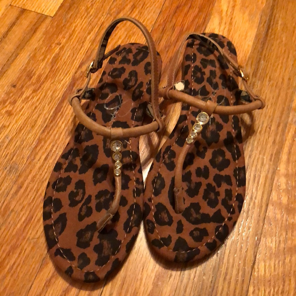 Jessica Simpson cheetah sandals